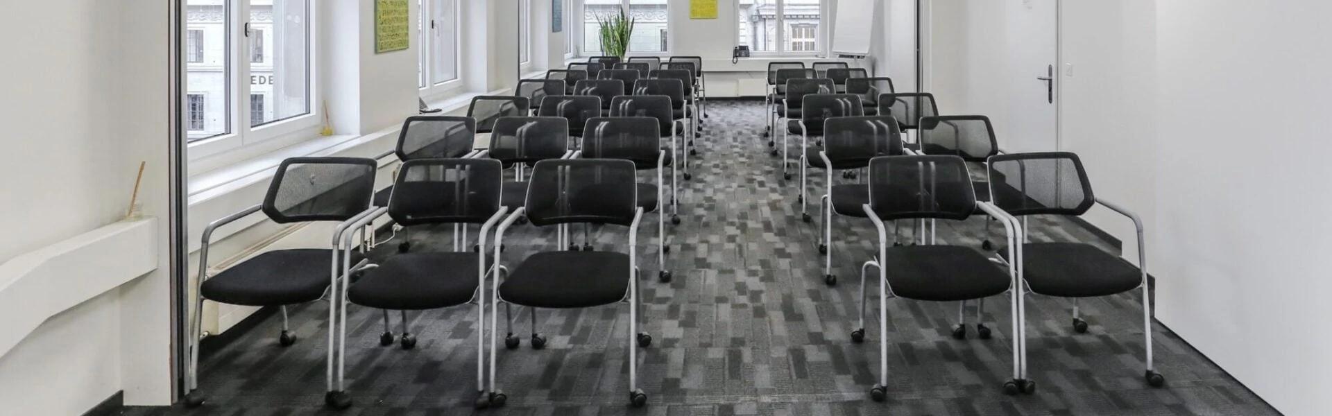 Chairs in meeting room