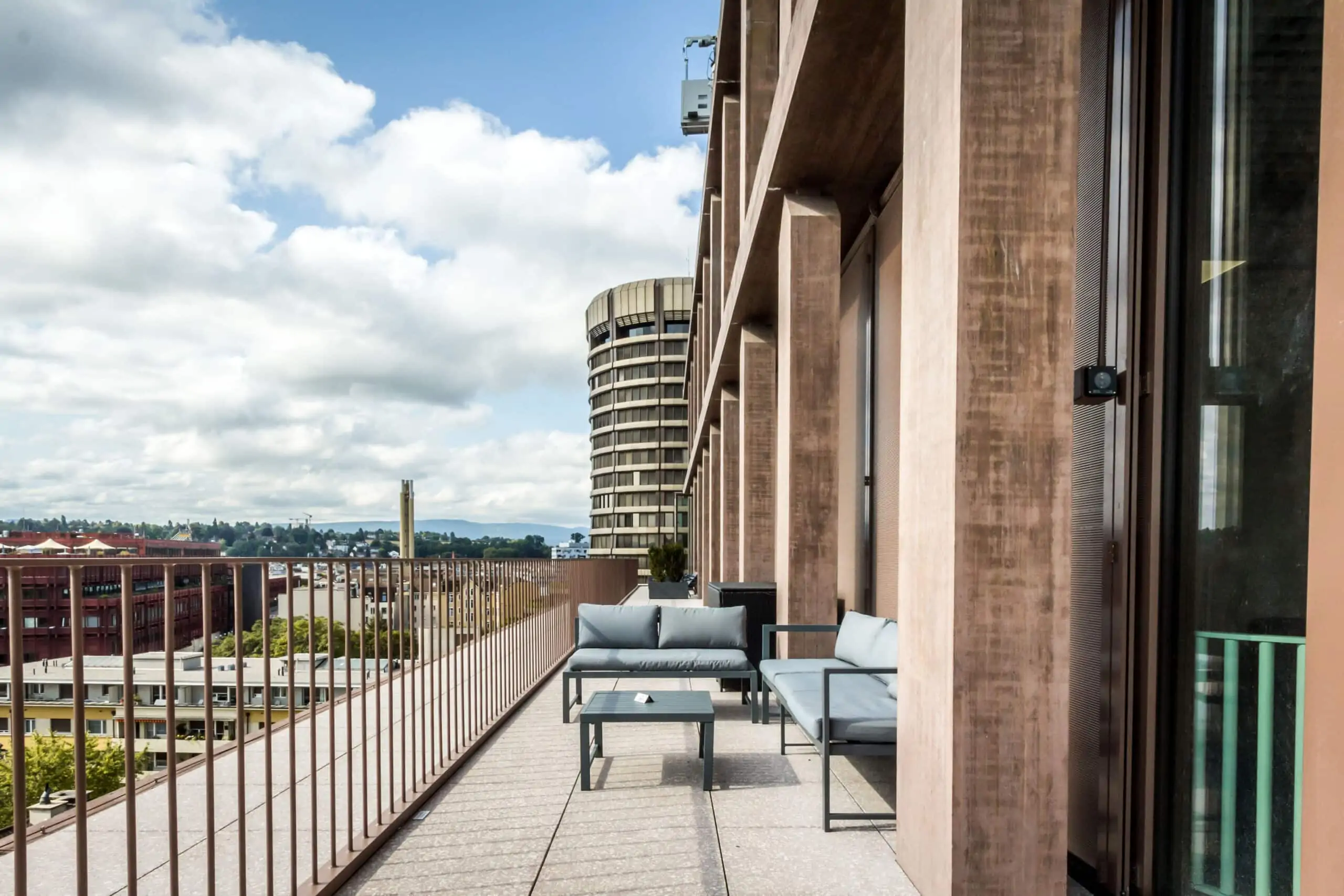 Terrace with seating 