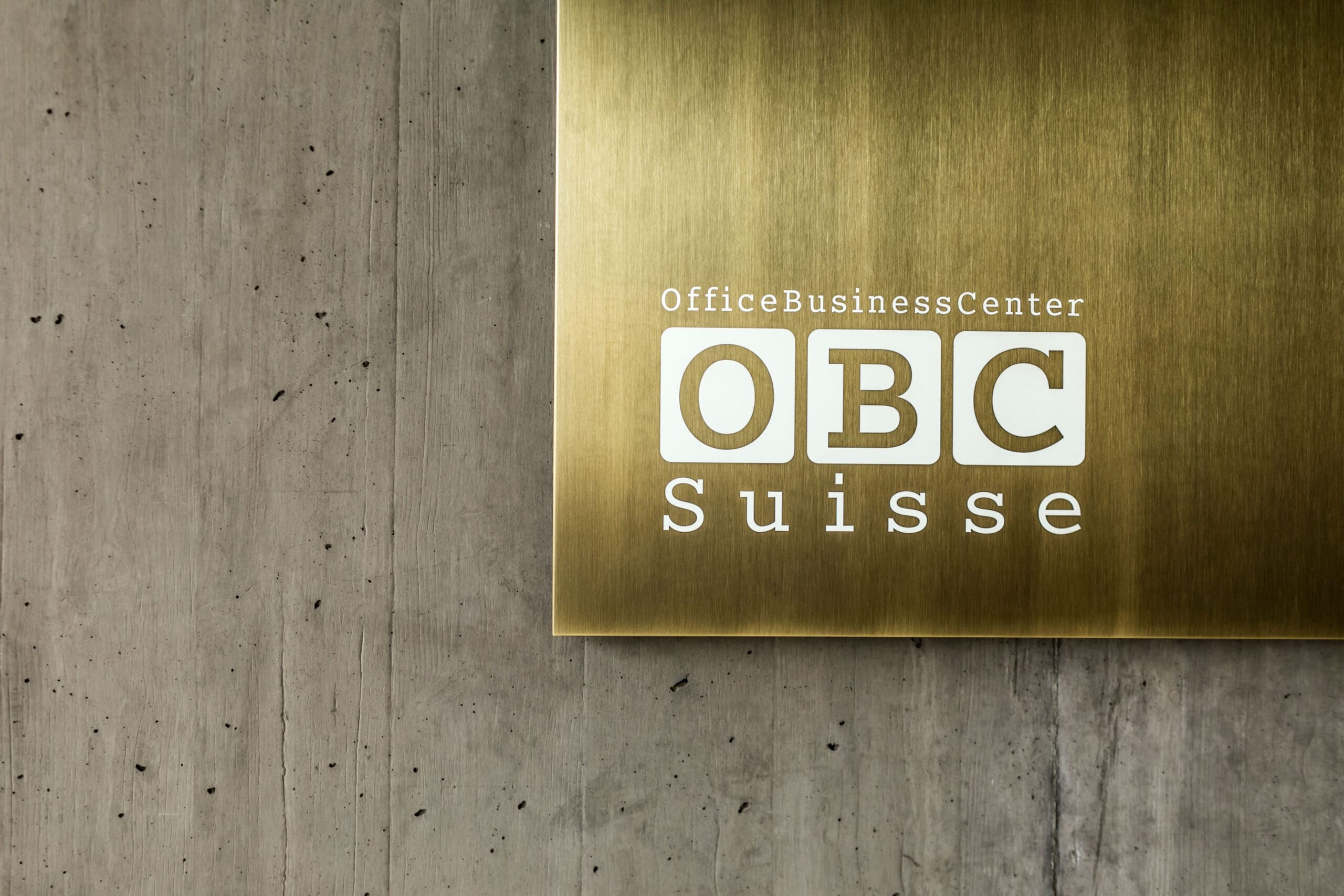 Goldenes Bild mit OBC Logo 