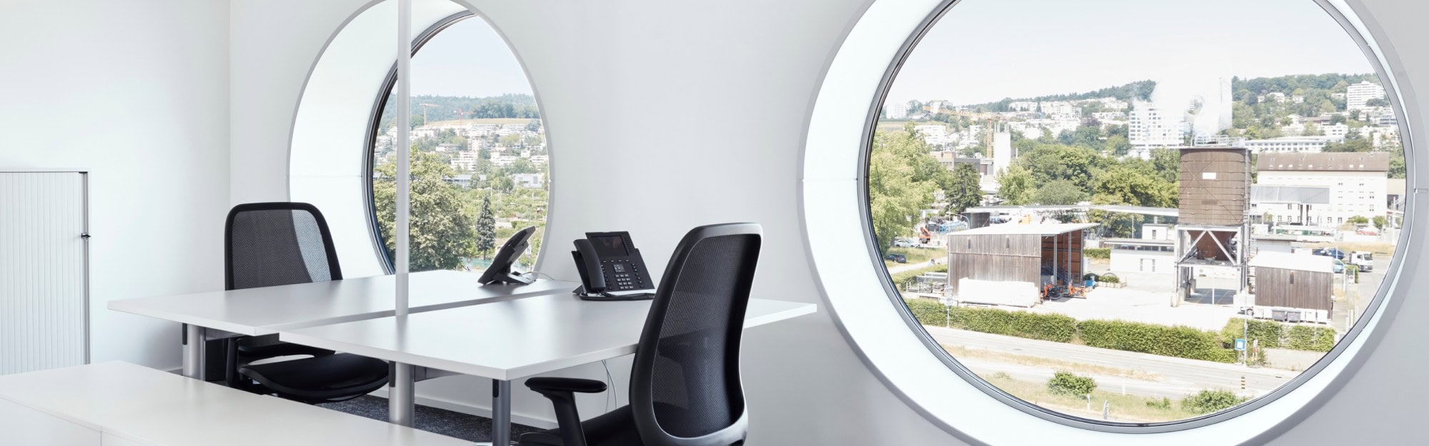 Team office in Zurich West in the Swiss Life Arena in Altstetten